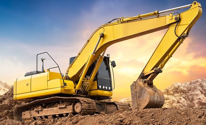 Excavator — Recycling and Earthmoving Services in Mackay, QLD